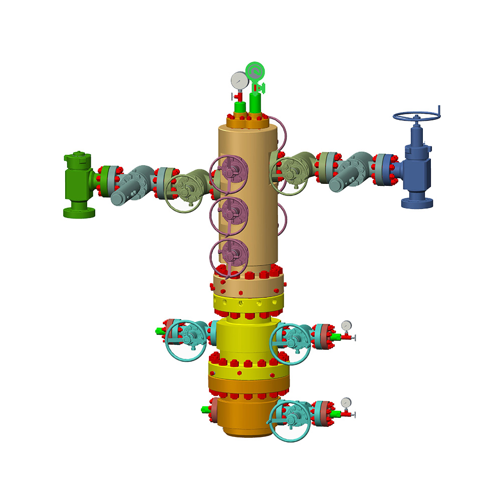 Juletre for doble rør